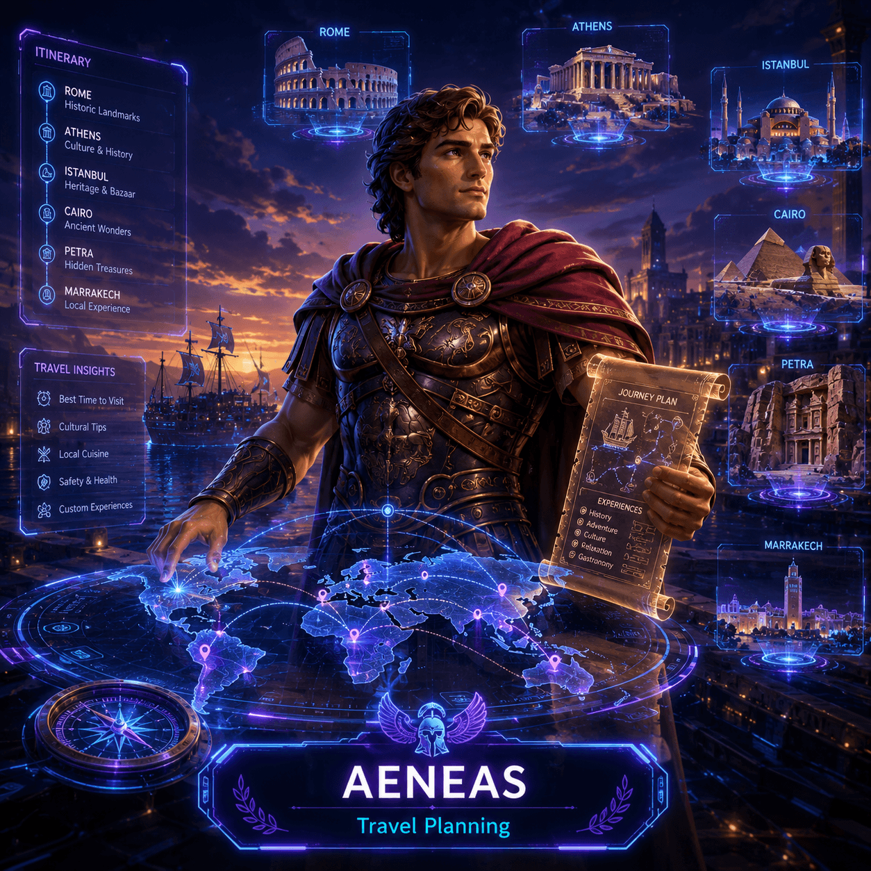 Aeneas — Travel planning and cultural experiences