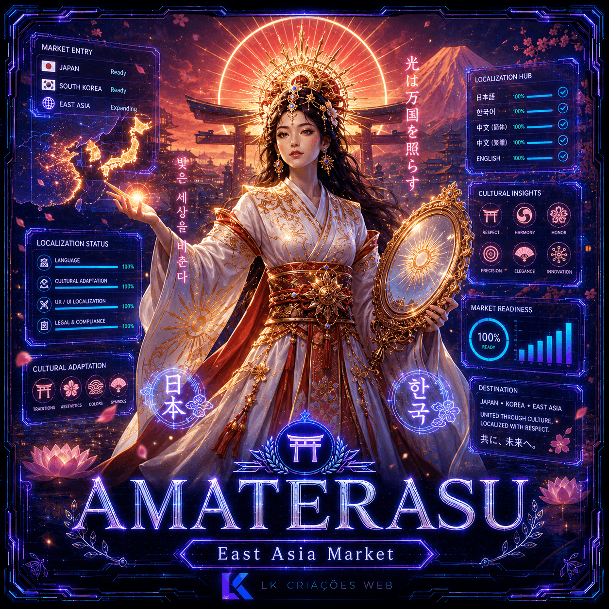 Amaterasu — Japan/Korea/East Asia market-entry and localization
