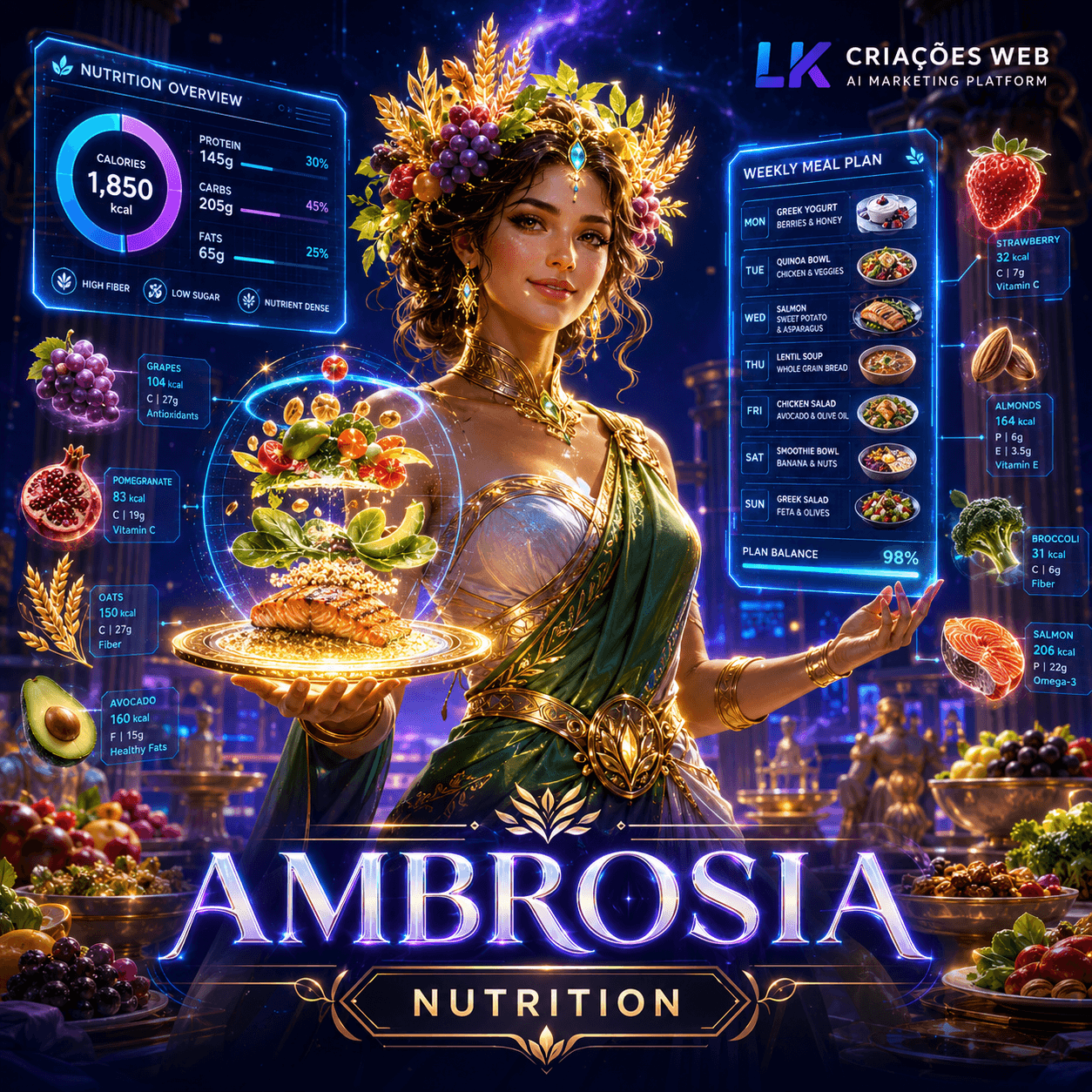 Ambrosia — Nutrition planning and meal design