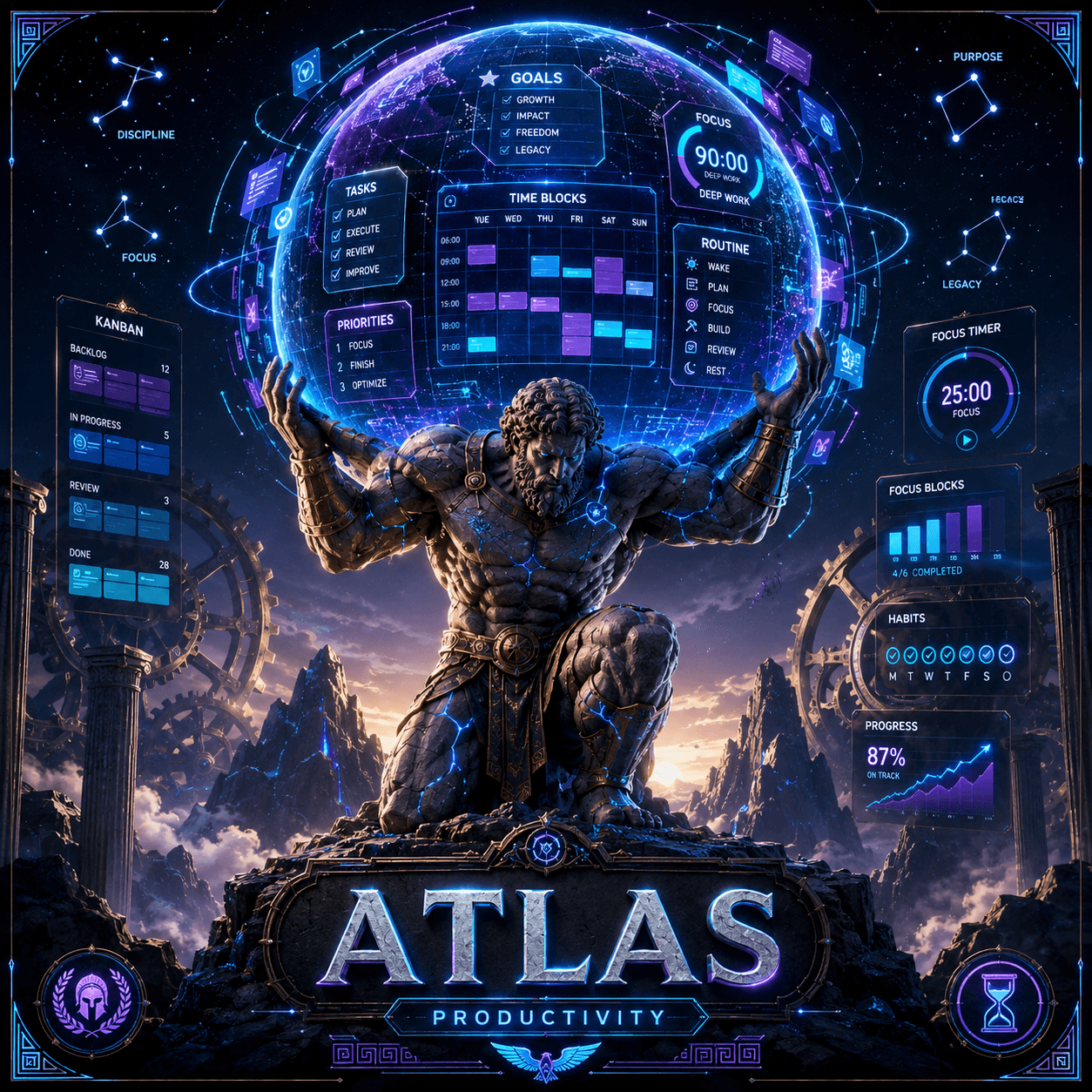 Atlas — Productivity coaching and life management