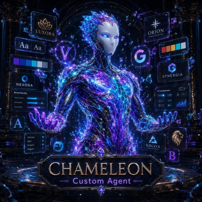 Chameleon — Custom AI agent builder per tenant