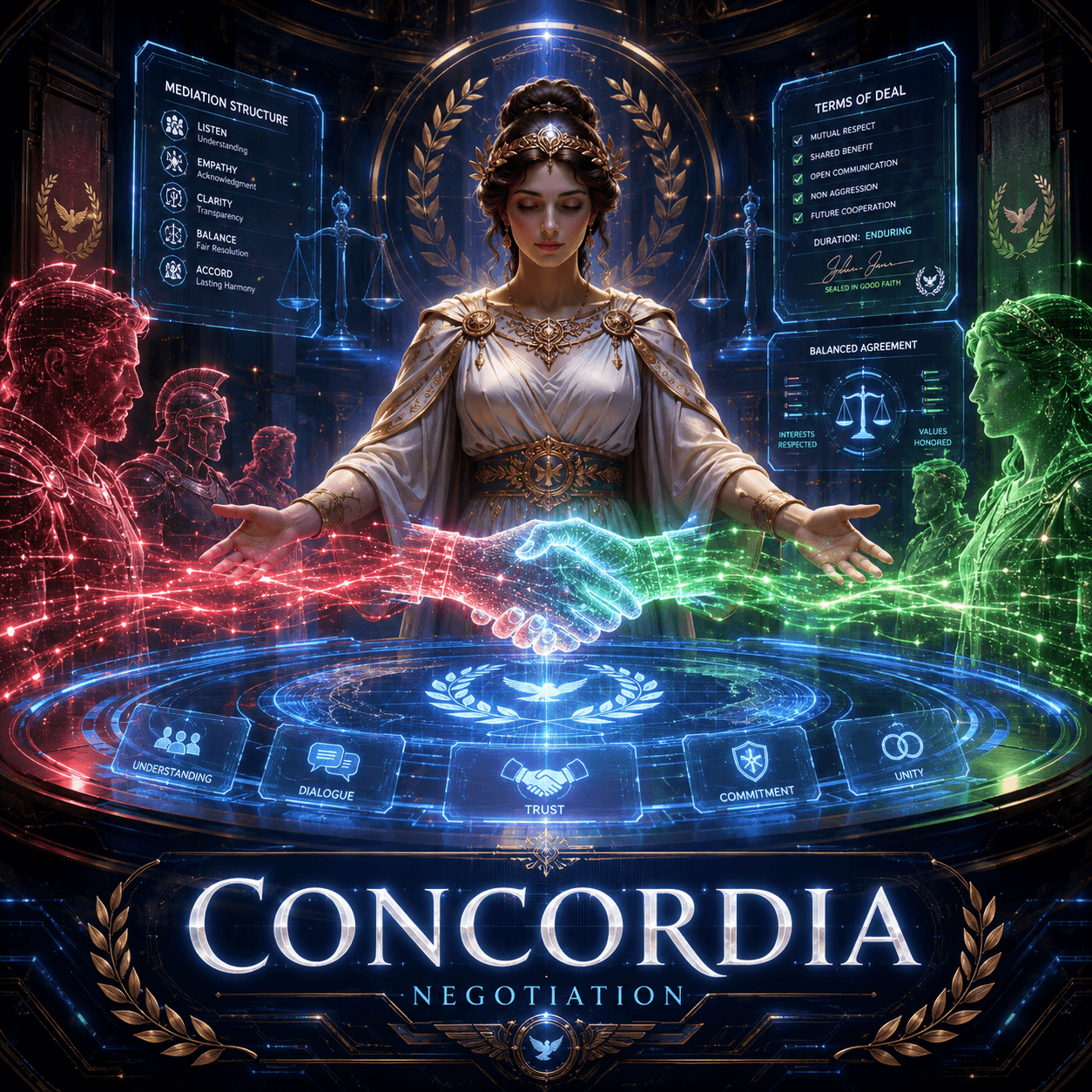 Concordia — Negotiation and conflict resolution
