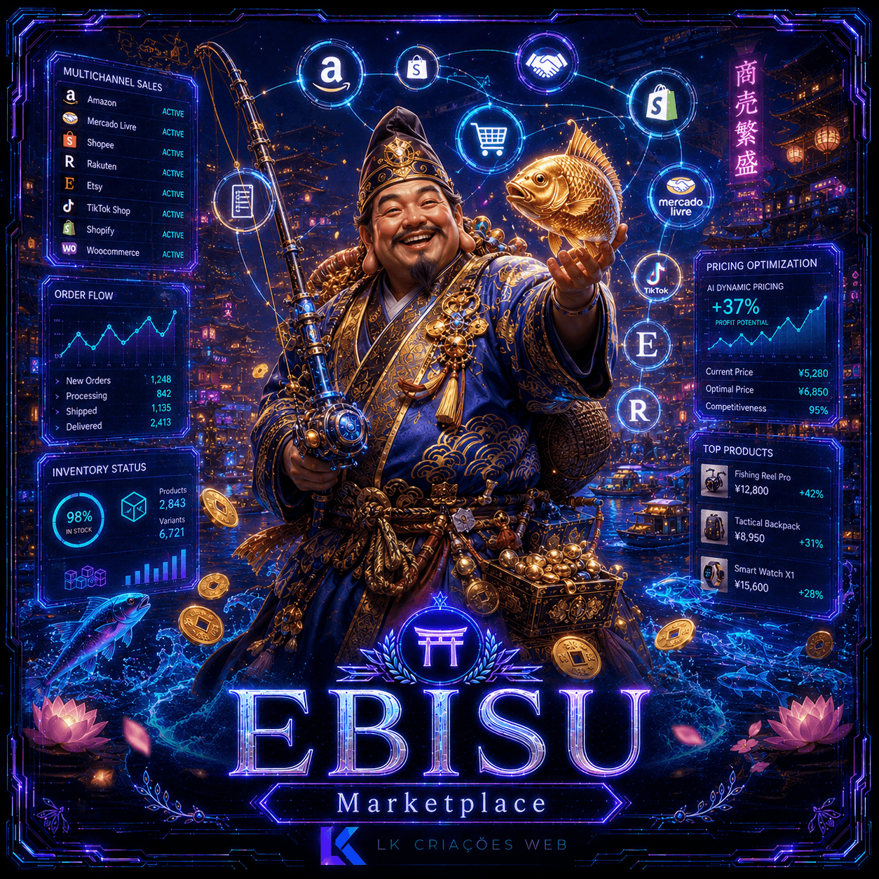 Ebisu — Marketplace and multi-channel sales