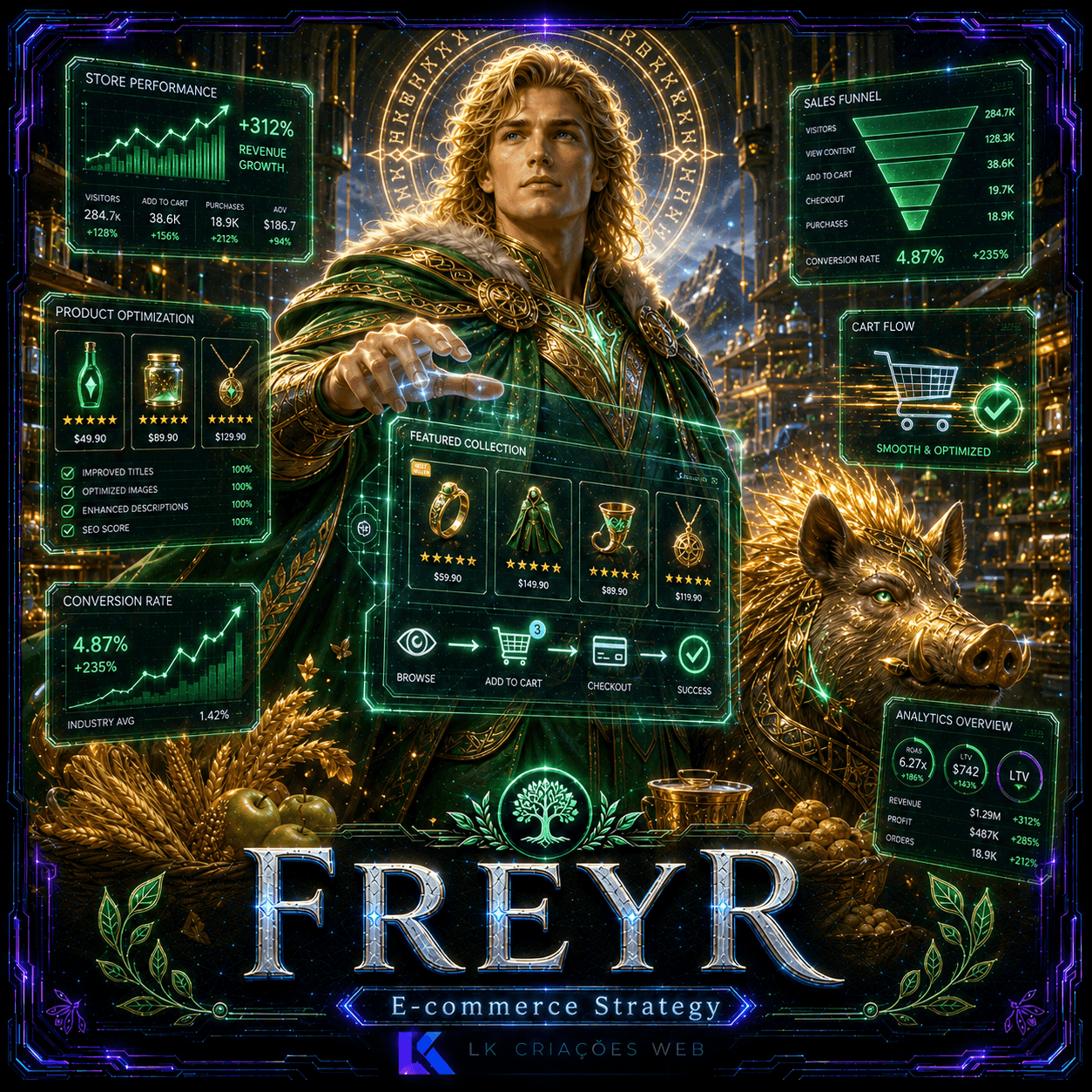 Freyr — E-commerce strategy and optimization