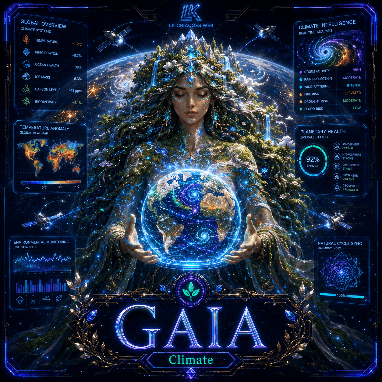 Gaia — Climate analysis and environmental monitoring