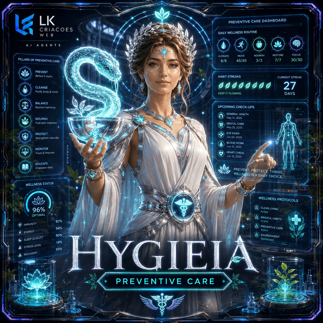 Hygieia — Wellness protocols and preventive care