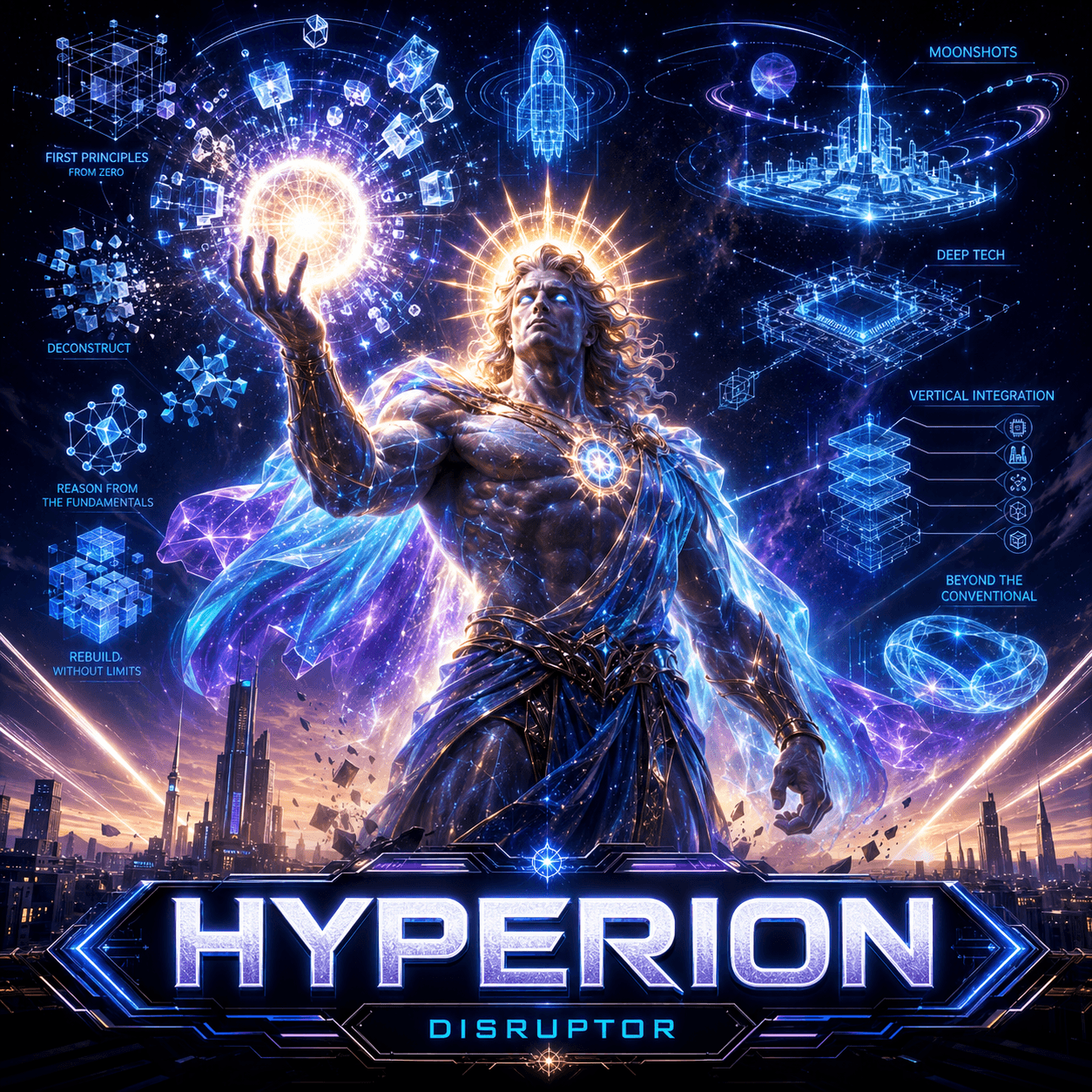 Hyperion — Visionary disruptor — first-principles strategy across deep tech