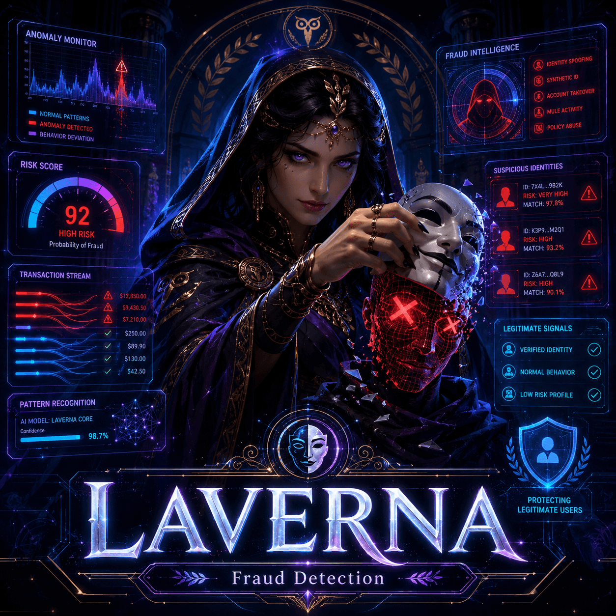 Laverna — Fraud detection and risk assessment