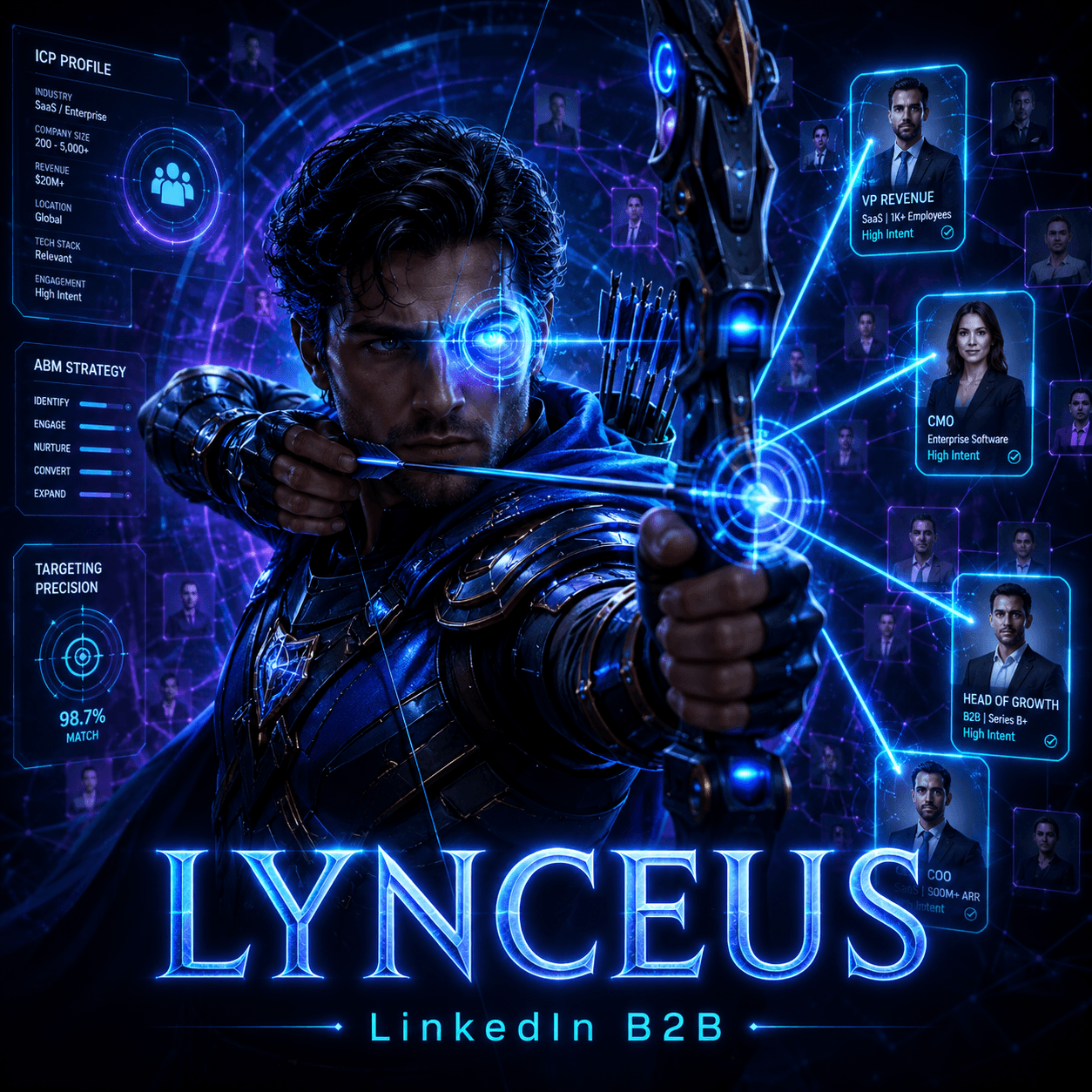 Lynceus — LinkedIn B2B precision targeting and account-based marketing