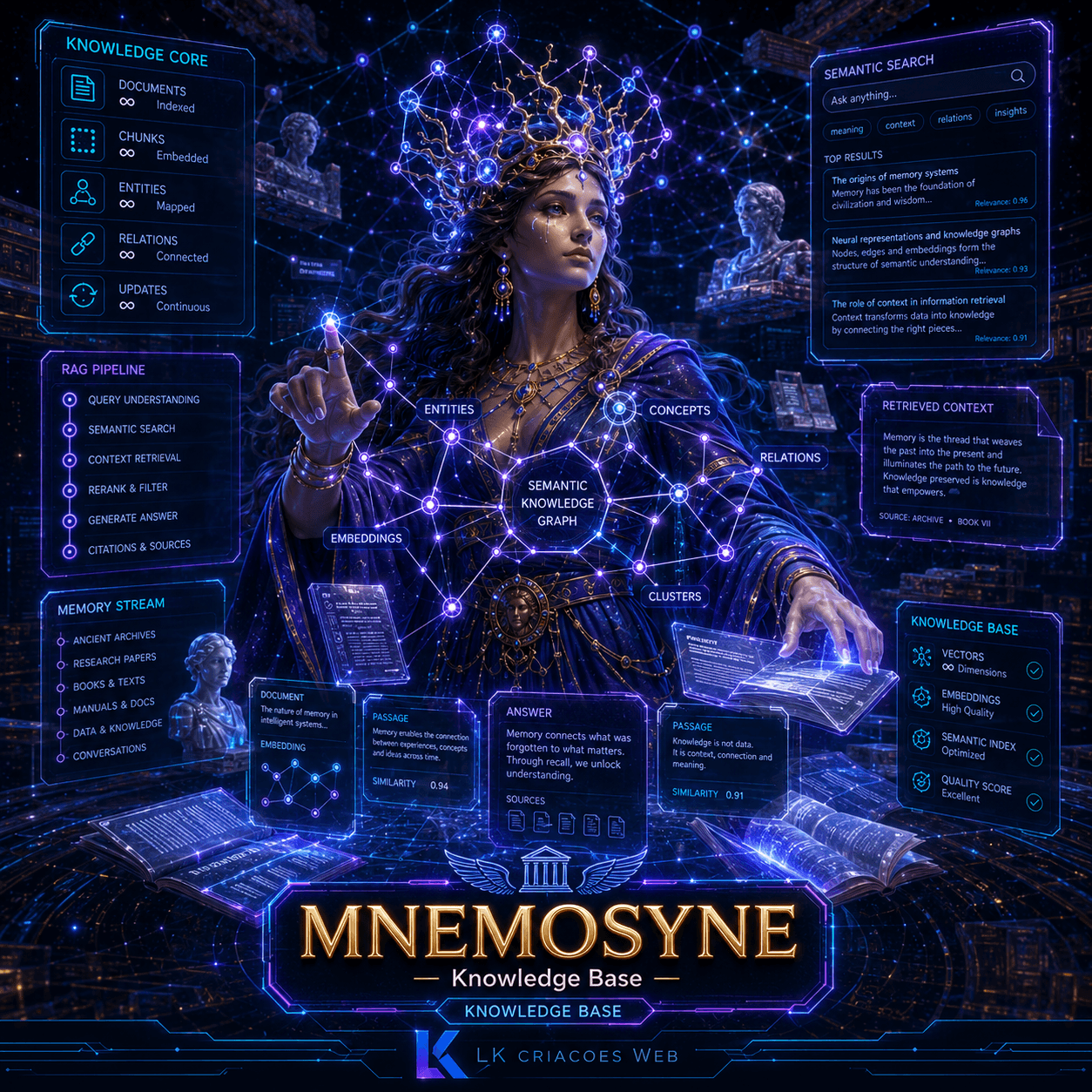 Mnemosyne — Knowledge base, RAG and semantic search
