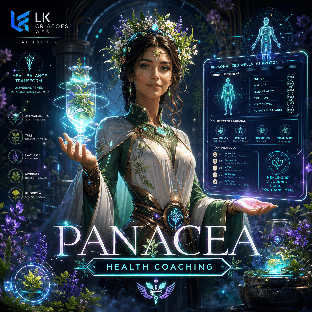 Panacea — Holistic health coaching and protocols