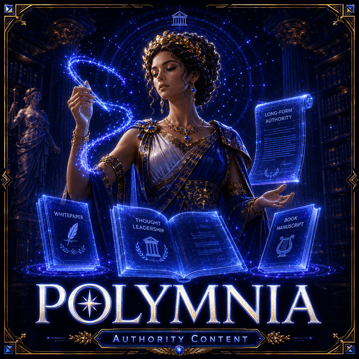 Polymnia — Ghostwriting, books and long-form authority content