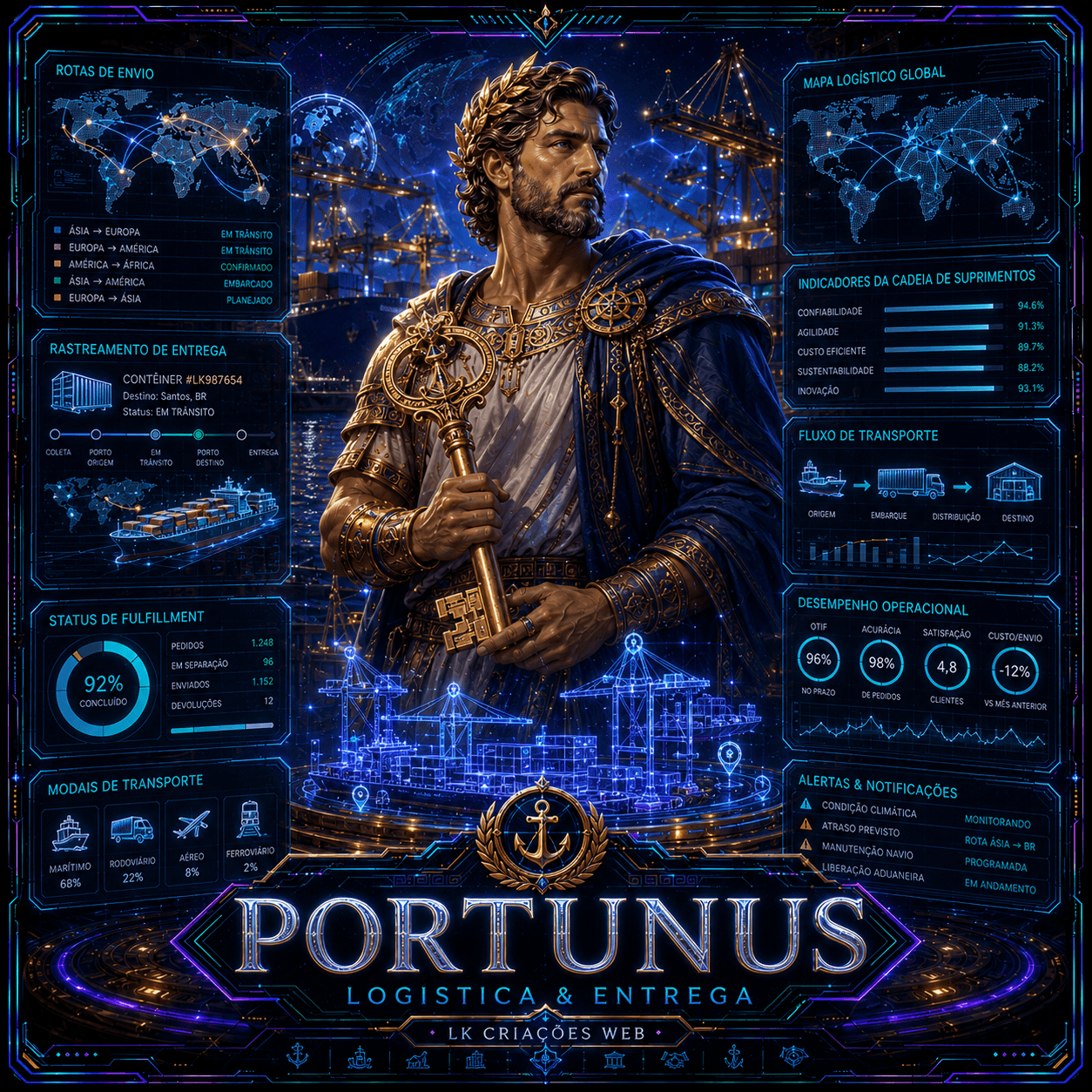 Portunus — Logistics and supply chain