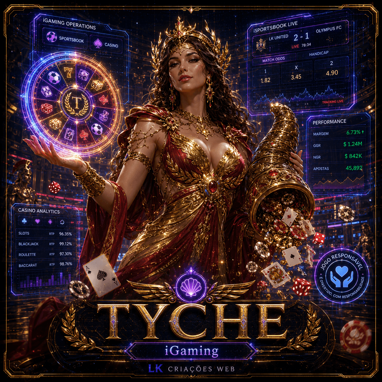 Tyche — iGaming, sportsbook/casino operations and betting analytics
